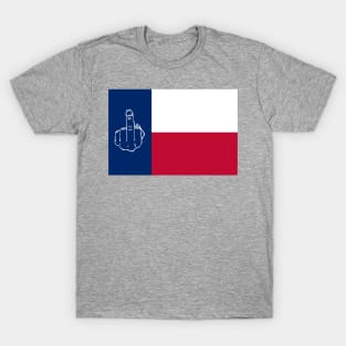 Don't Mess With Texas FU State Flag T-Shirt